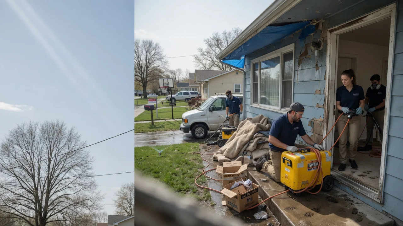 Basement Flood Cleanup in Felt, ID near me